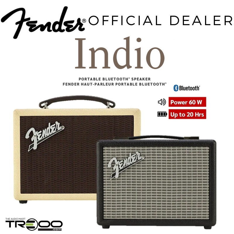 Fender Indio Wireless Bluetooth Speaker