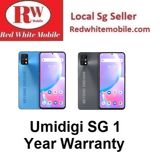 UMIDIGI A11 Pro Max 8/128GB-UMIDIGI SG 1 Year Warranty