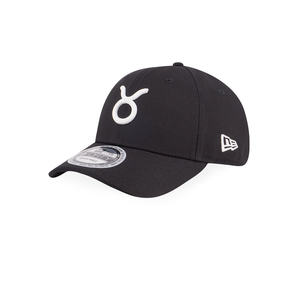 New Era 9FORTY Zodiac Taurus Black Strapback Cap